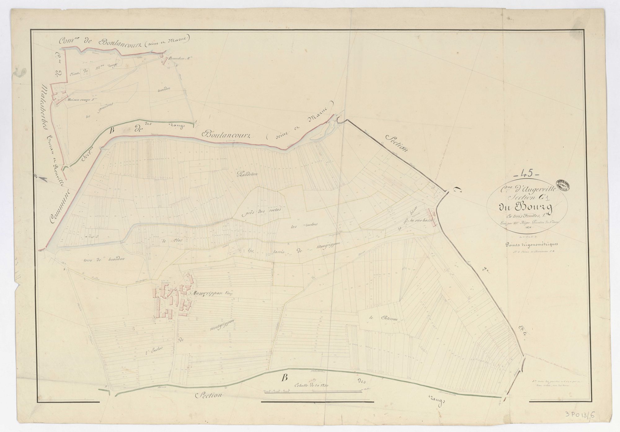 Augerville-la-Rivière - Sections
