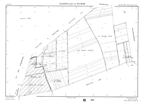 Augerville-la-Rivière - Sections