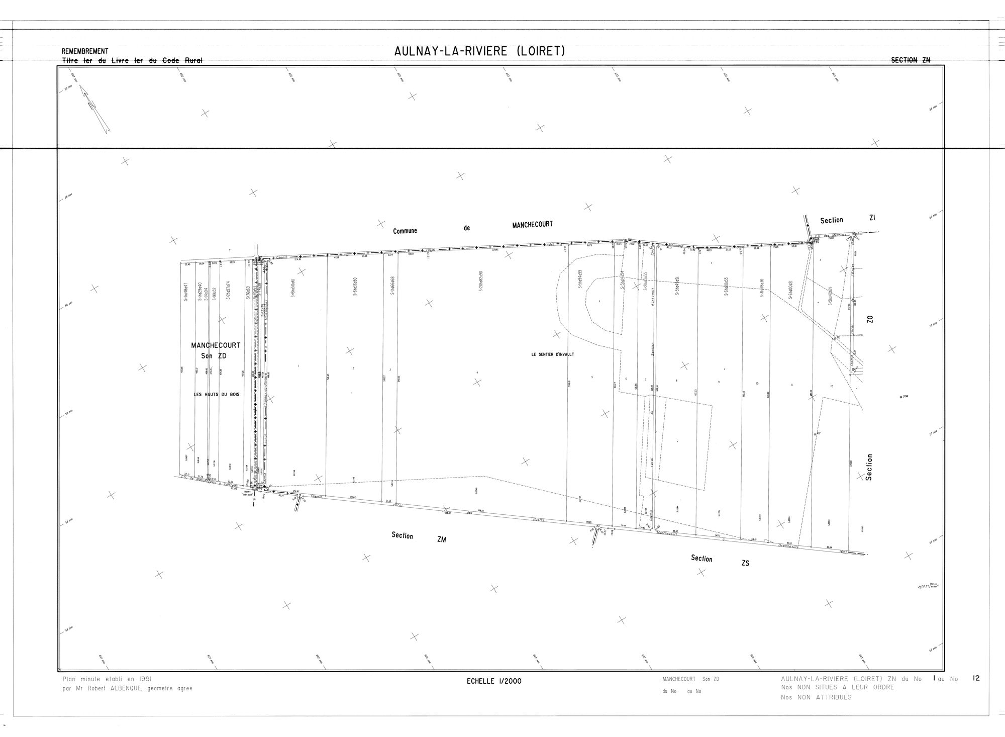 Aulnay-la-Rivière - Sections