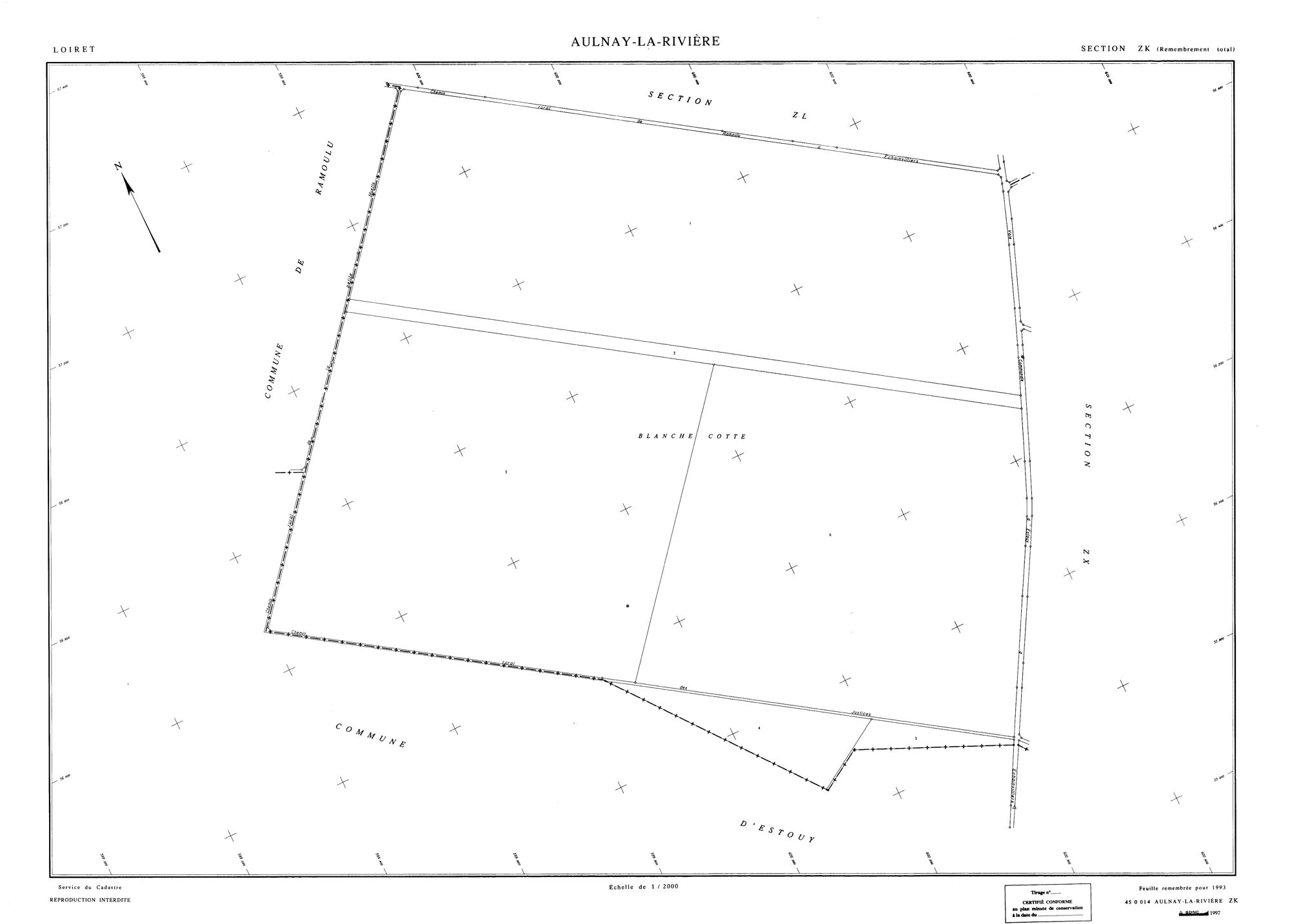 Aulnay-la-Rivière - Sections