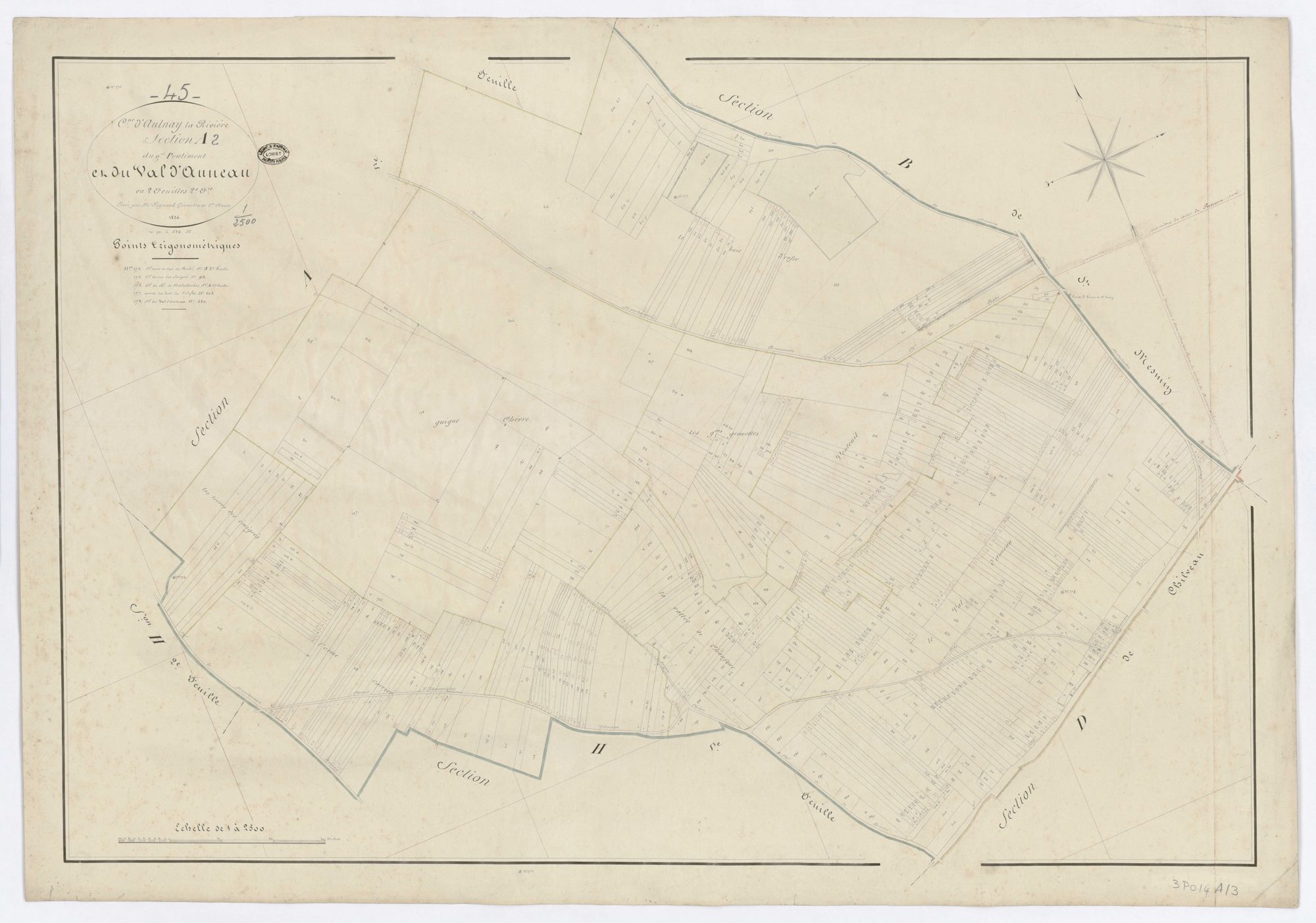 Aulnay-la-Rivière - Sections