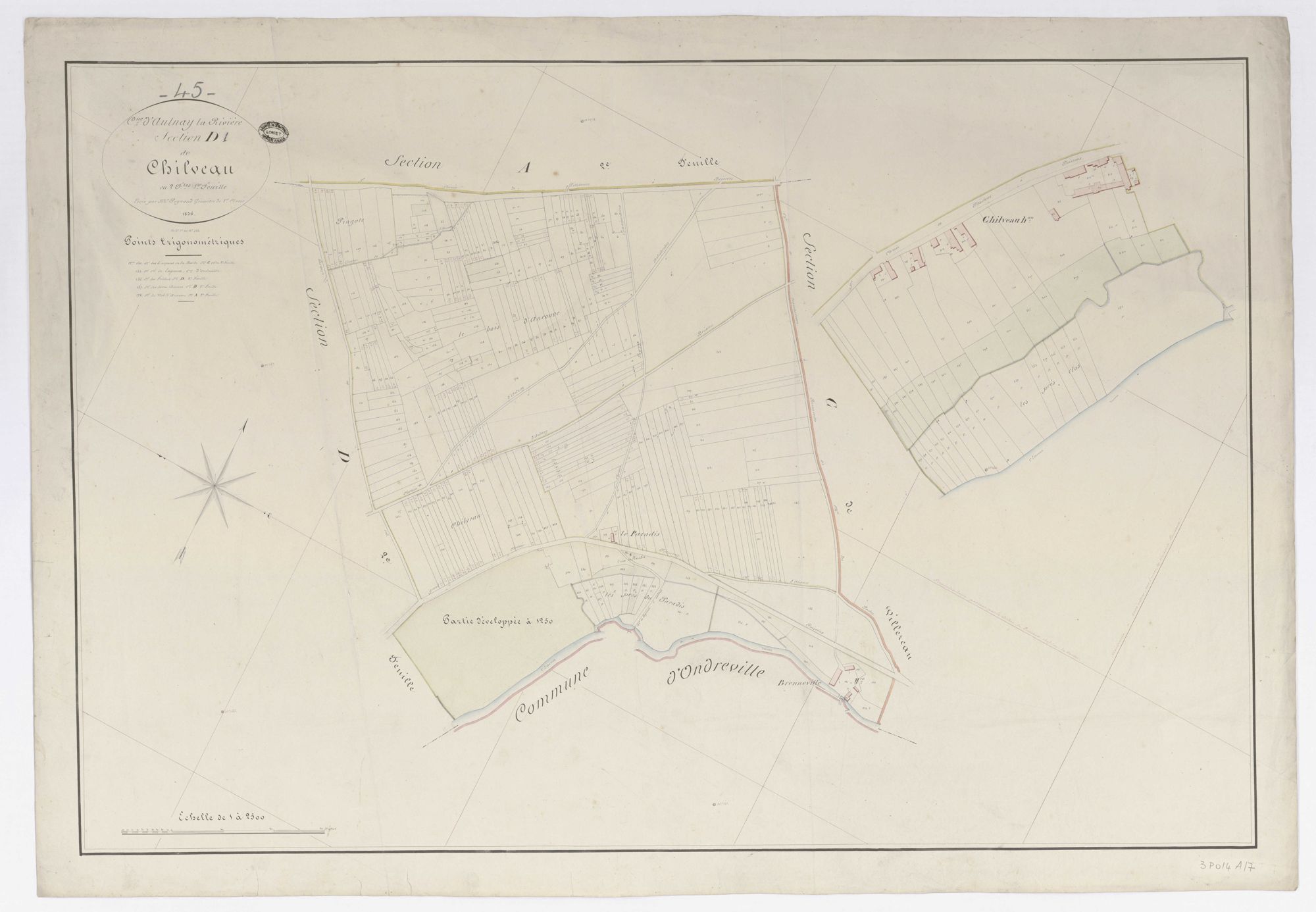 Aulnay-la-Rivière - Sections