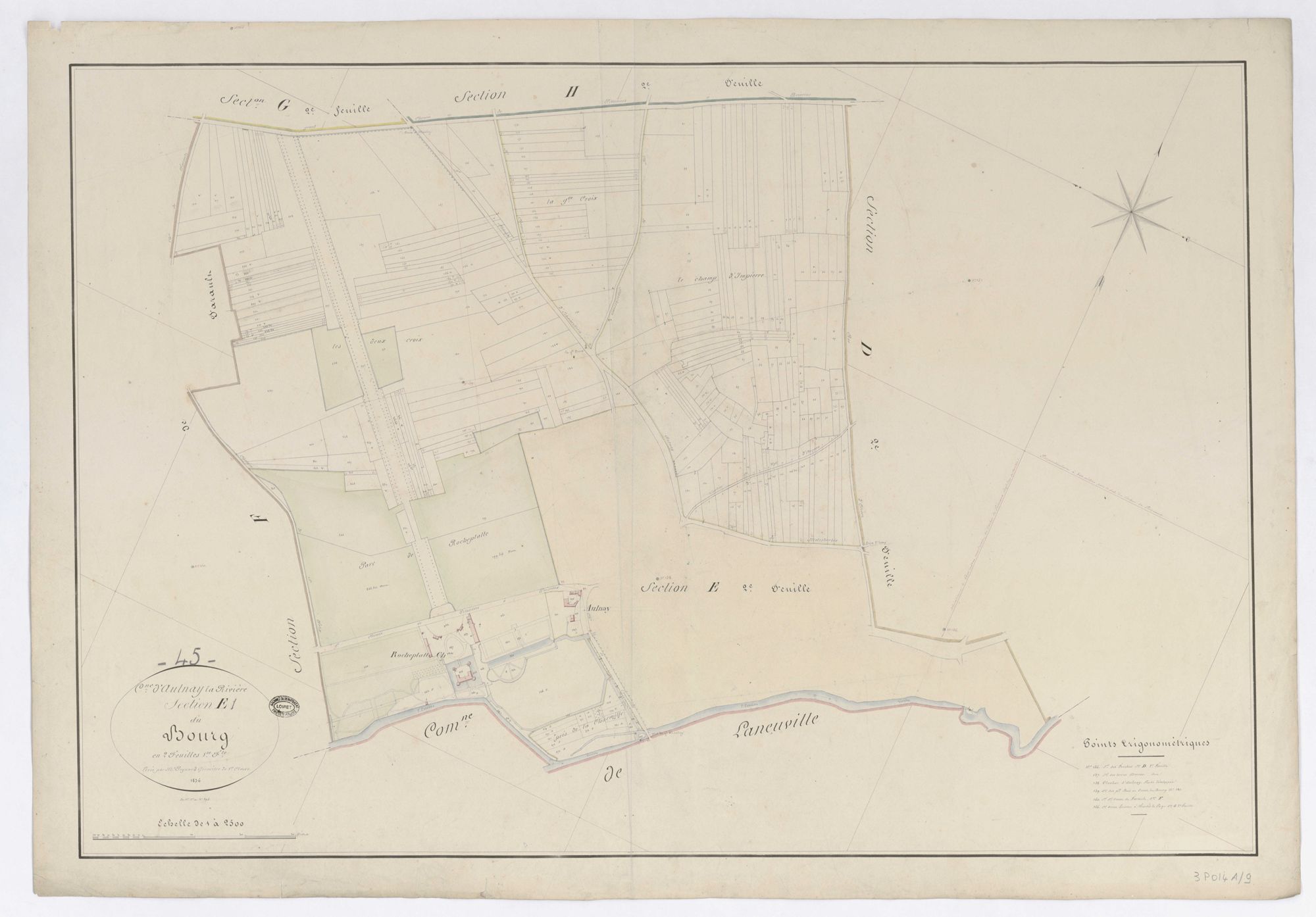 Aulnay-la-Rivière - Sections