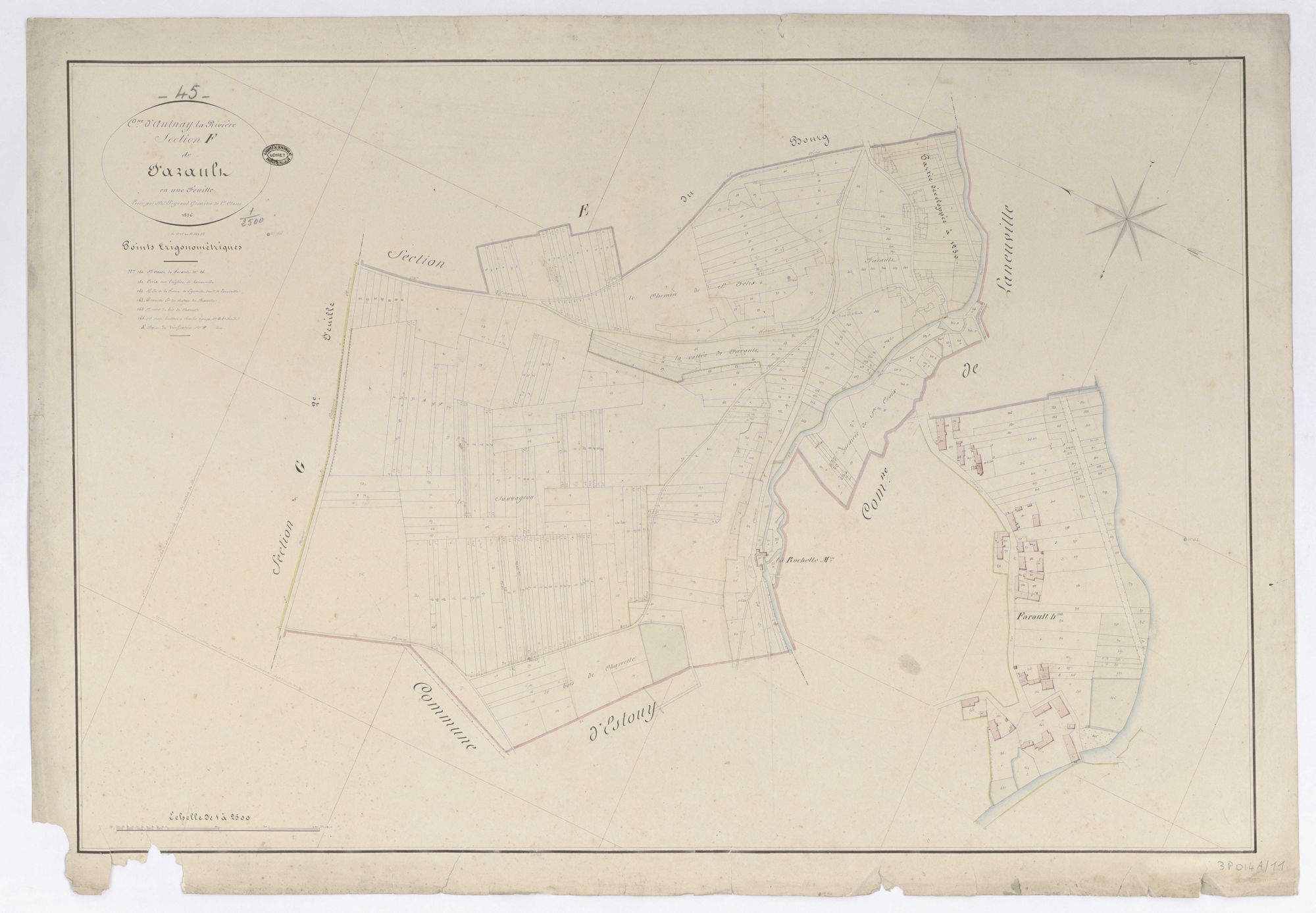 Aulnay-la-Rivière - Sections
