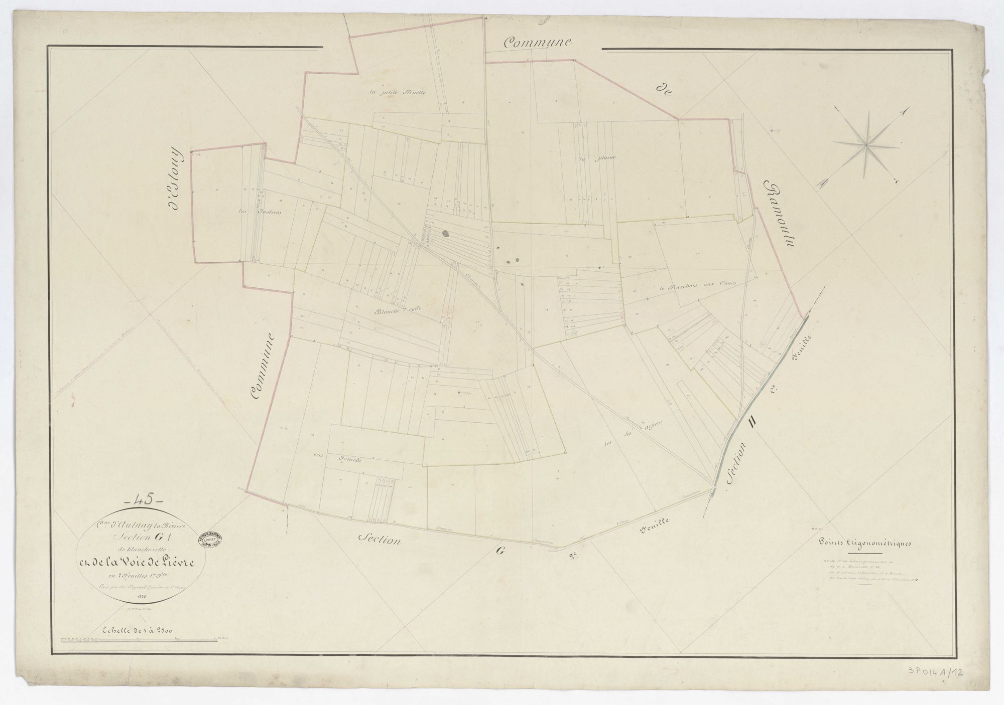Aulnay-la-Rivière - Sections
