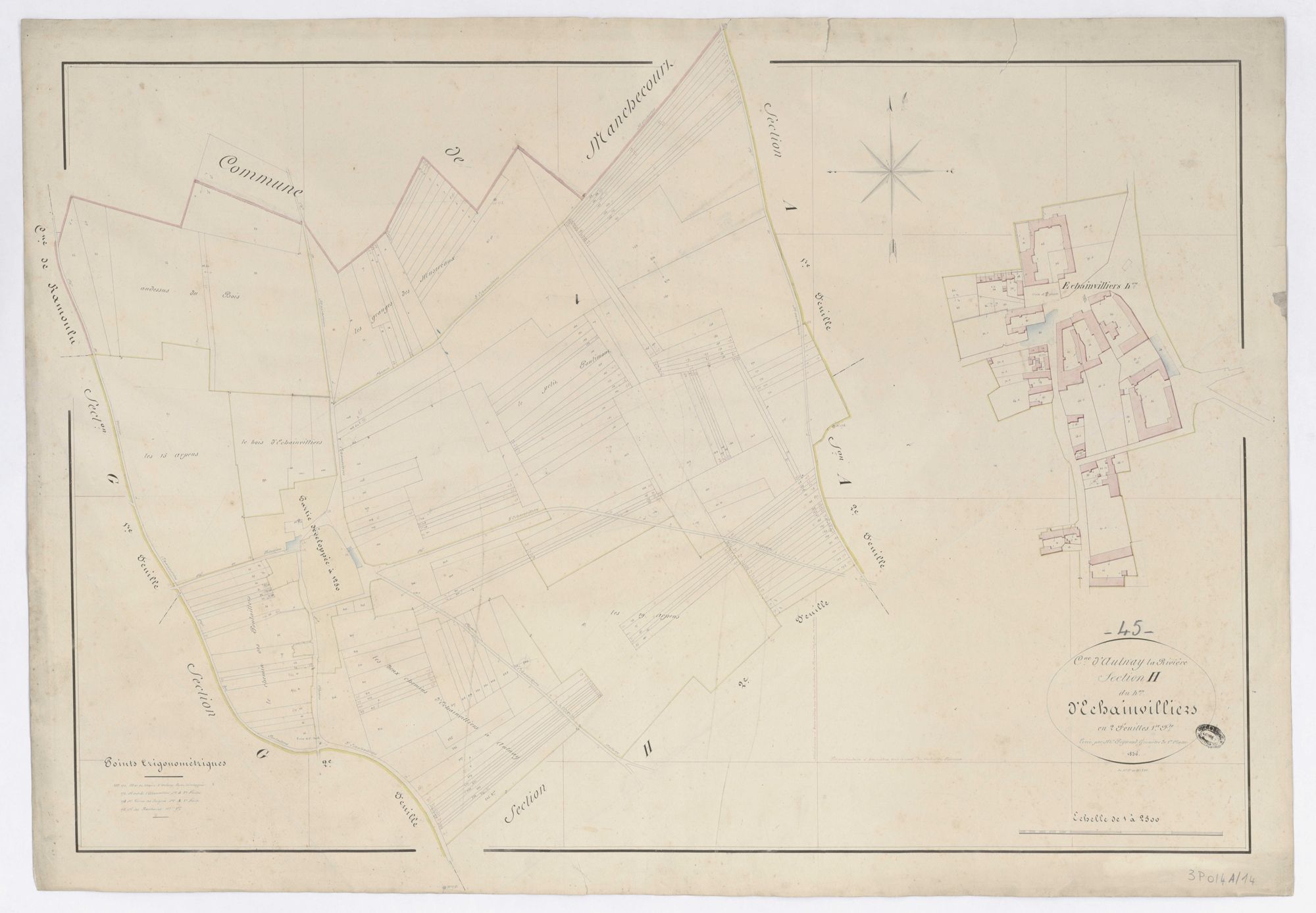 Aulnay-la-Rivière - Sections