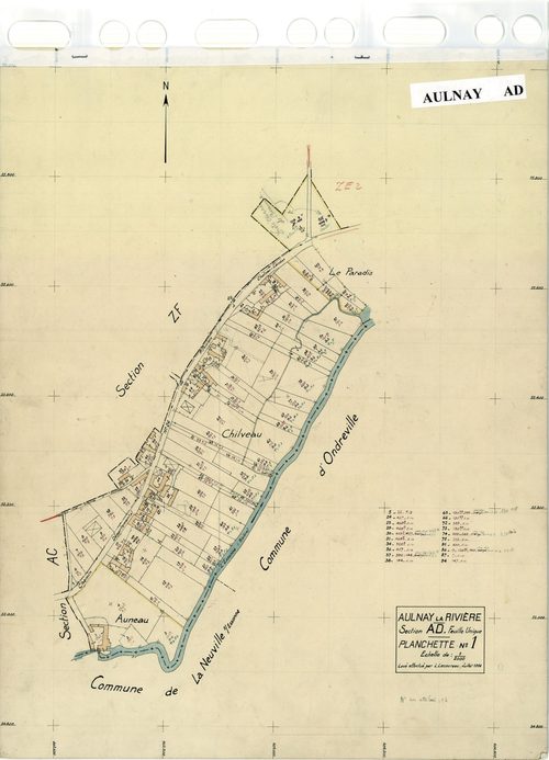 Aulnay-la-Rivière - Sections