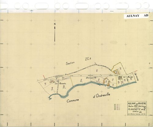 Aulnay-la-Rivière - Sections