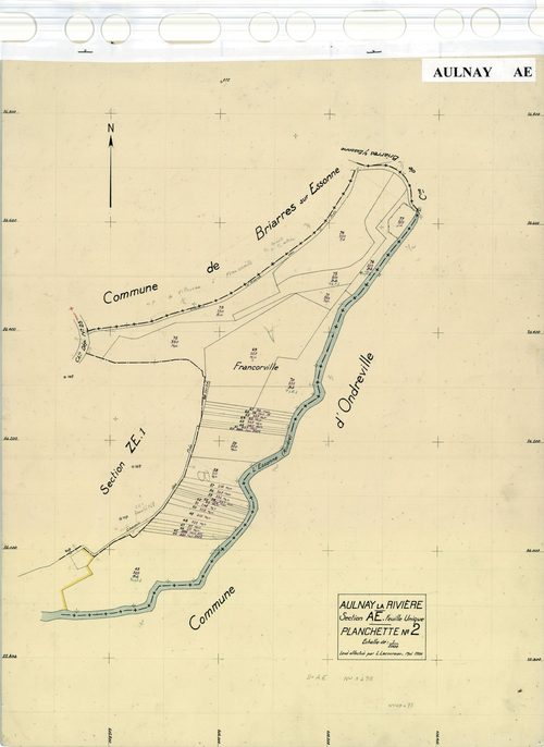 Aulnay-la-Rivière - Sections