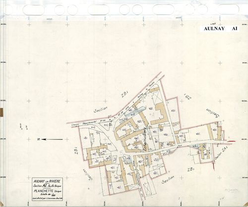 Aulnay-la-Rivière - Sections