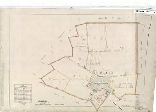 Aulnay-la-Rivière - Sections