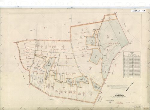 Aulnay-la-Rivière - Sections