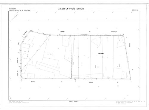 Aulnay-la-Rivière - Sections
