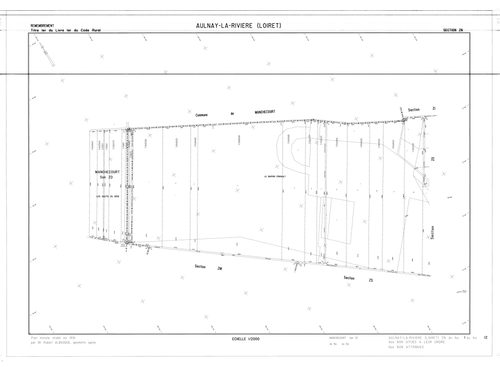 Aulnay-la-Rivière - Sections
