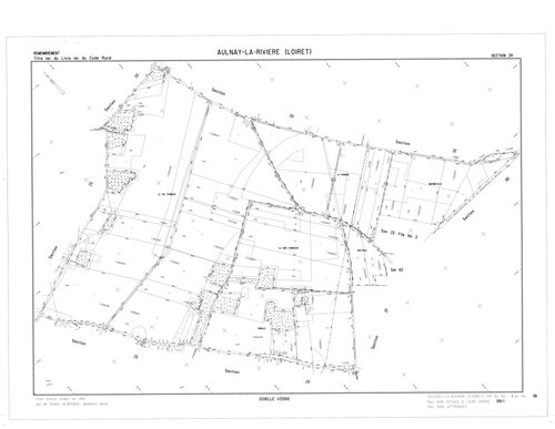 Aulnay-la-Rivière - Sections