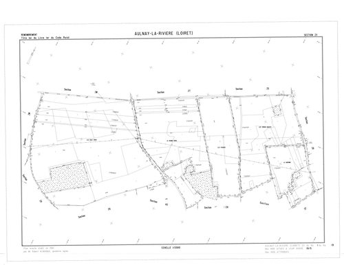 Aulnay-la-Rivière - Sections