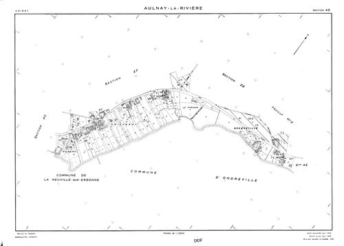 Aulnay-la-Rivière - Sections