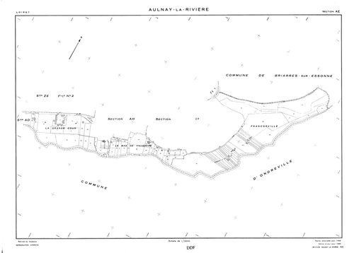 Aulnay-la-Rivière - Sections