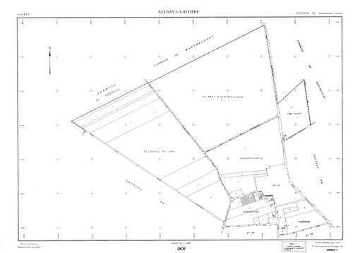 Aulnay-la-Rivière - Sections