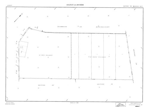 Aulnay-la-Rivière - Sections