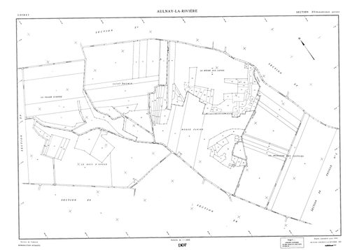 Aulnay-la-Rivière - Sections