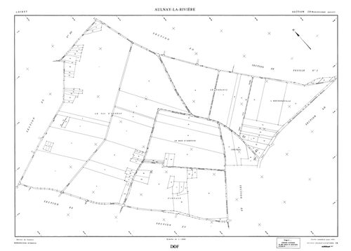 Aulnay-la-Rivière - Sections