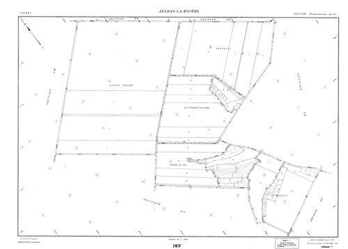 Aulnay-la-Rivière - Sections