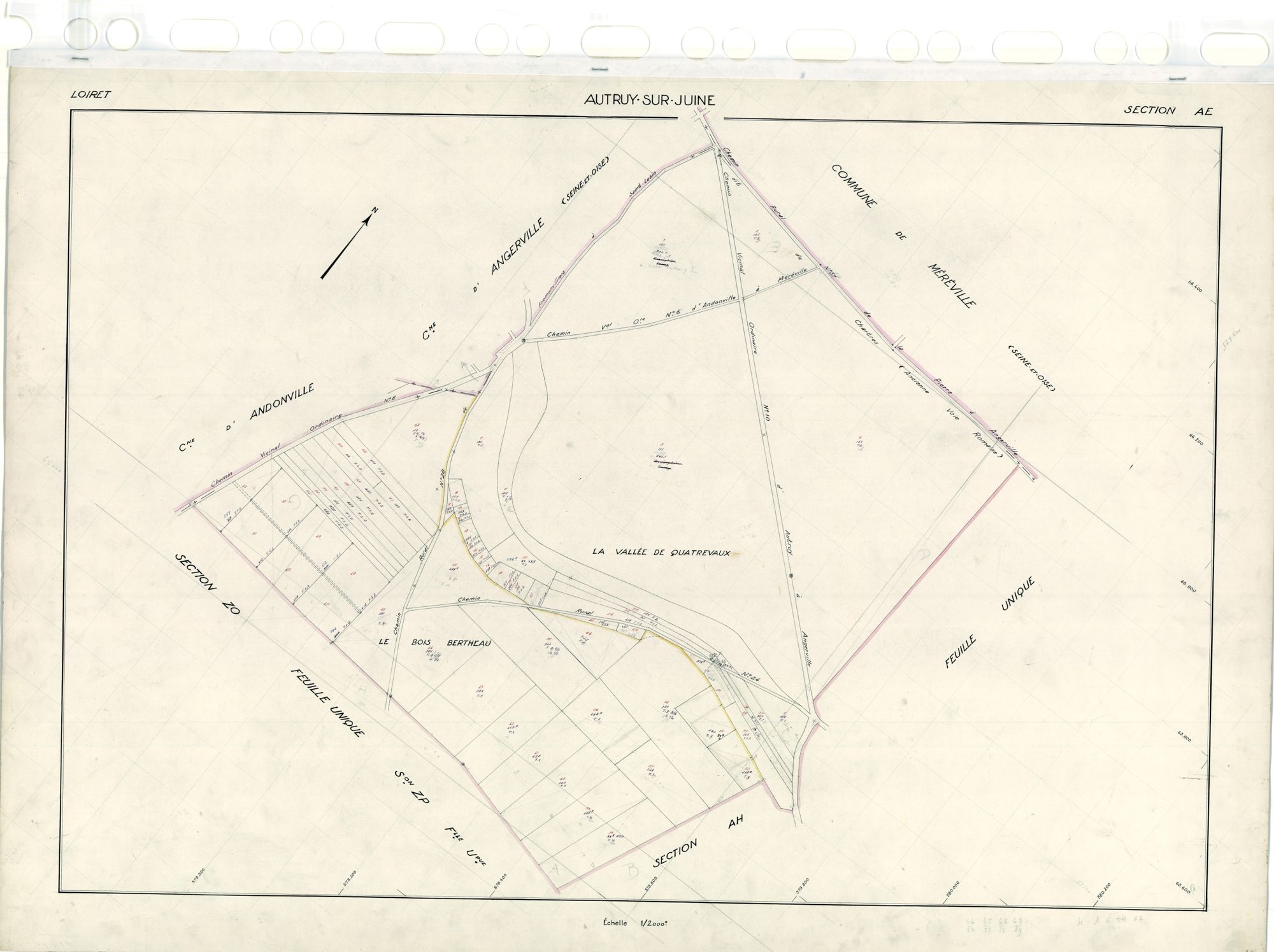 Autruy-sur-Juine - Sections