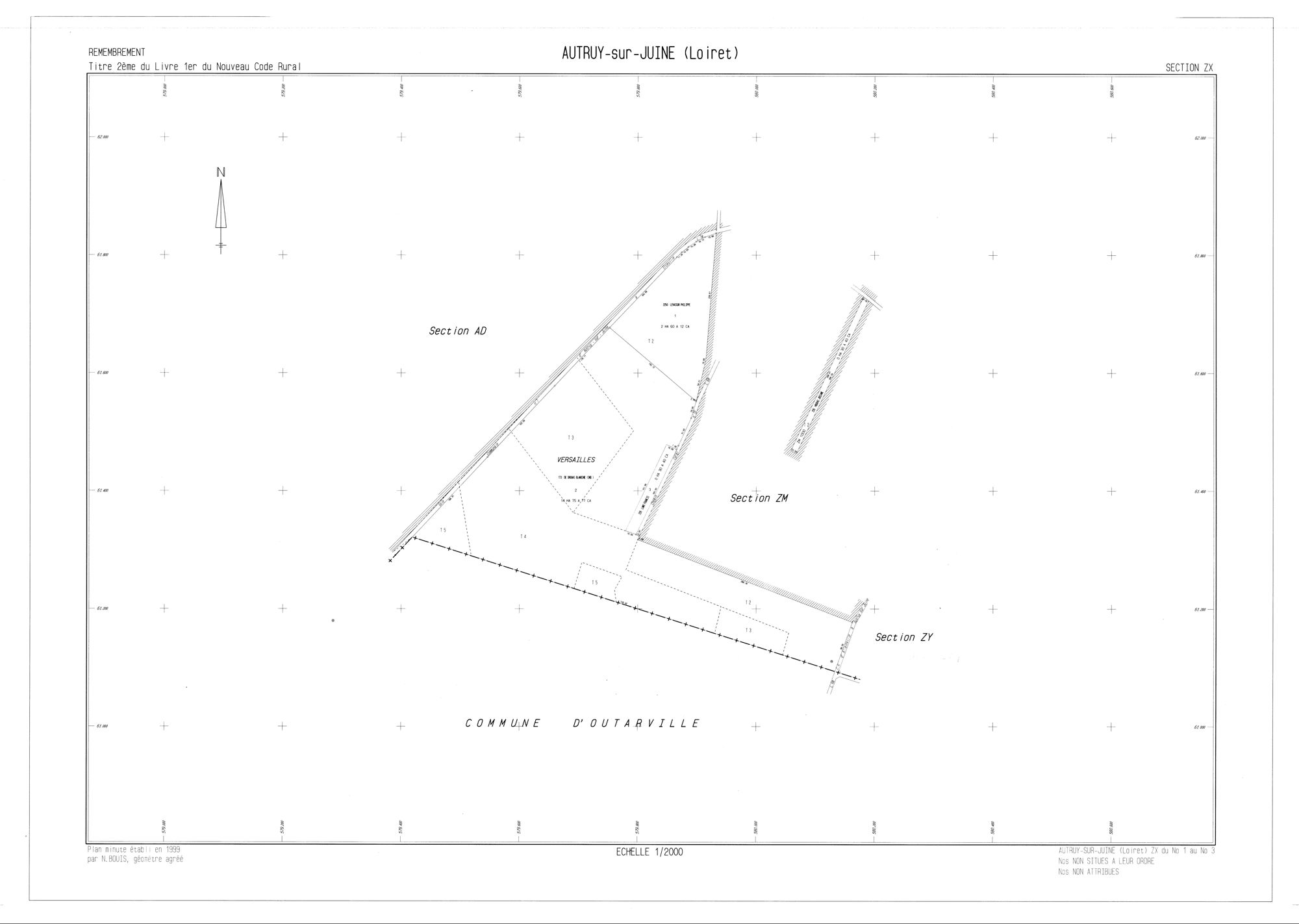 Autruy-sur-Juine - Sections