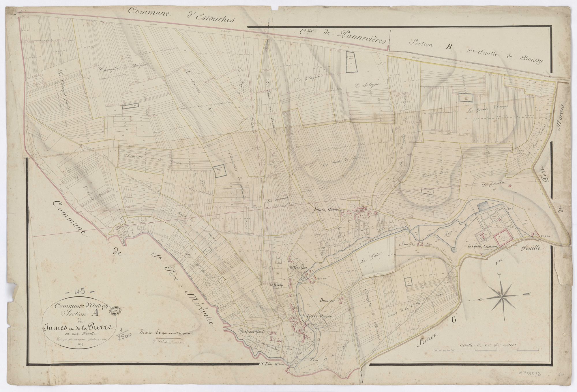 Autruy-sur-Juine - Sections