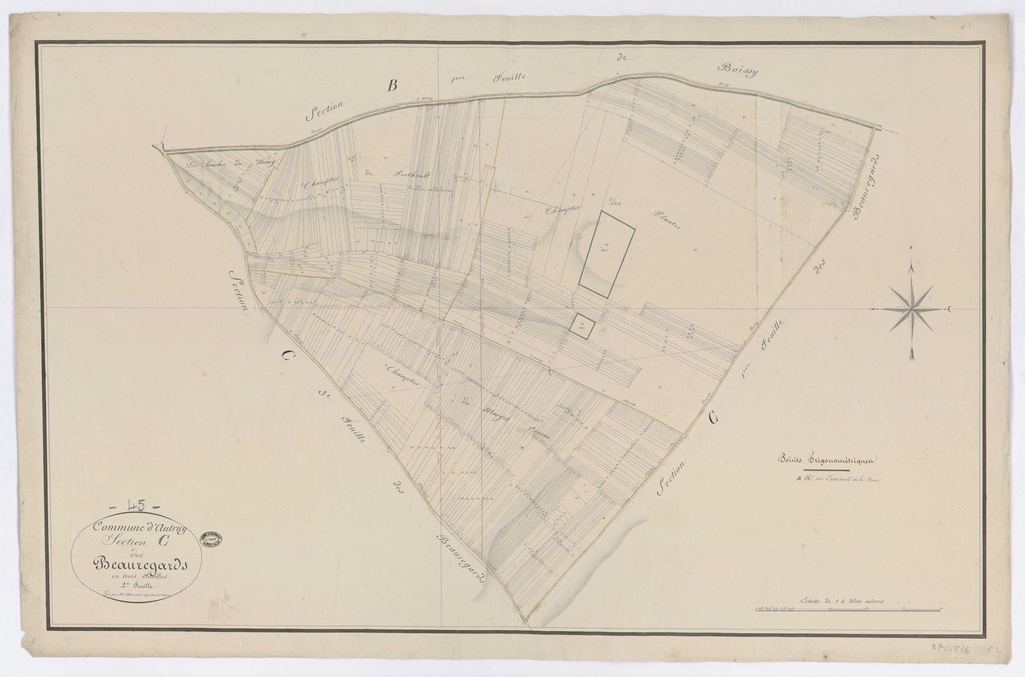 Autruy-sur-Juine - Sections