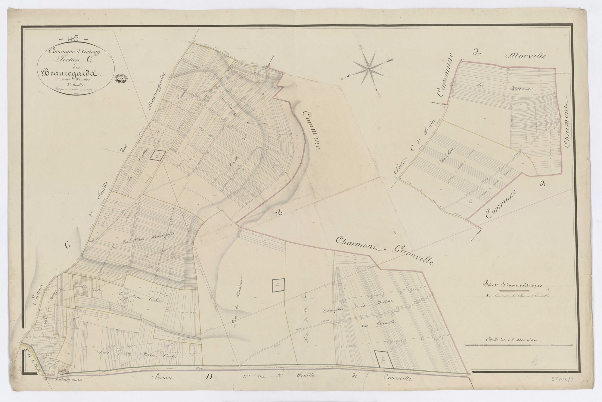 Autruy-sur-Juine - Sections