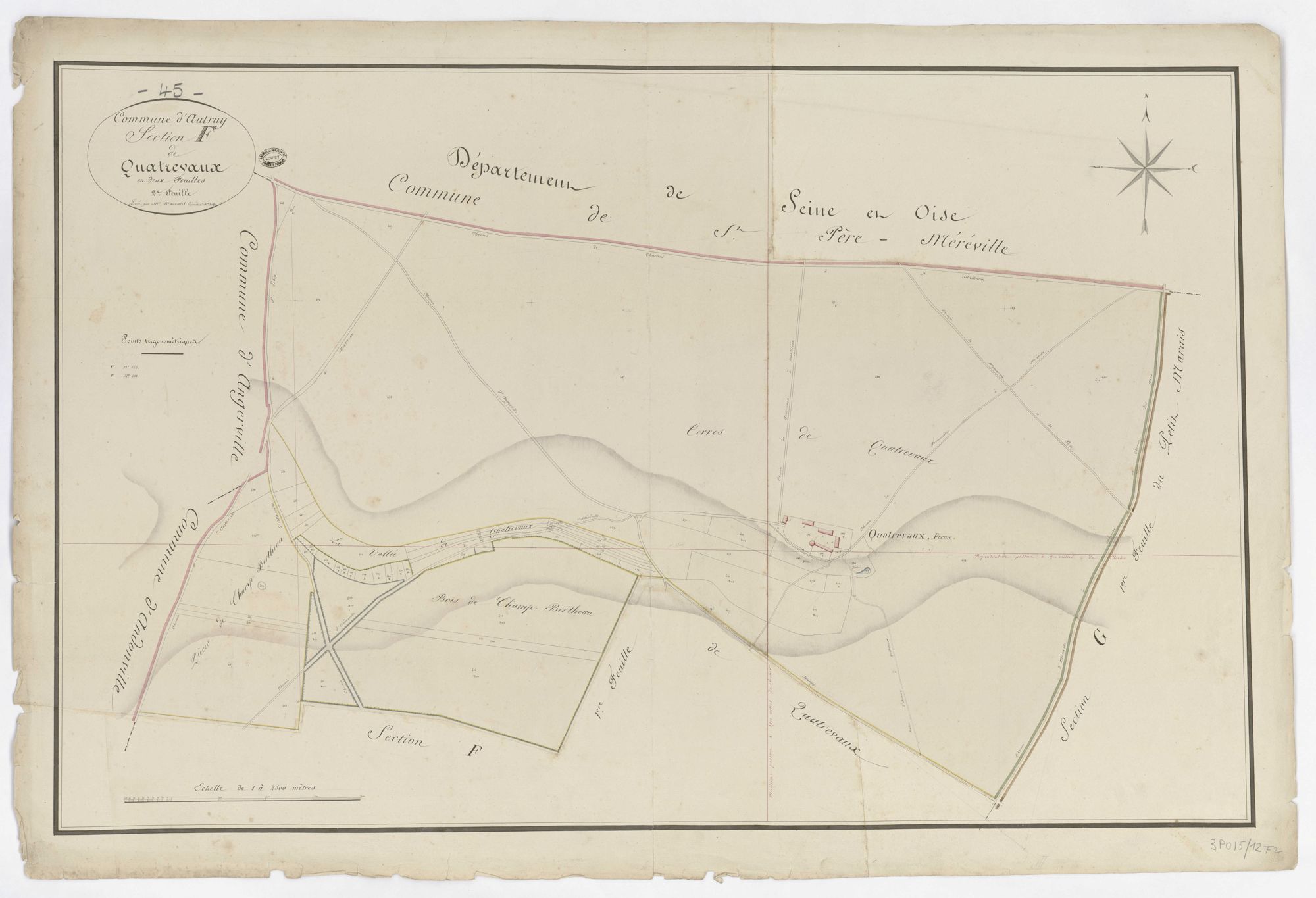 Autruy-sur-Juine - Sections