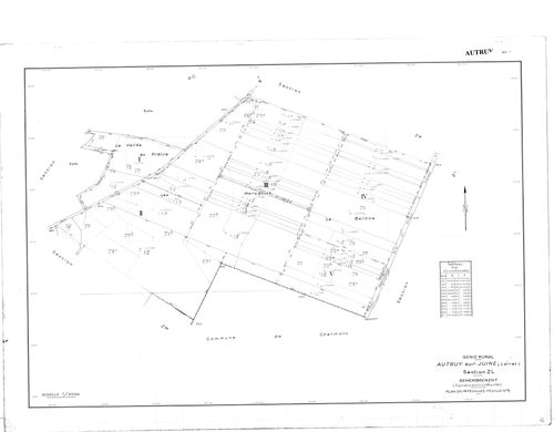 Autruy-sur-Juine - Sections