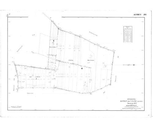 Autruy-sur-Juine - Sections