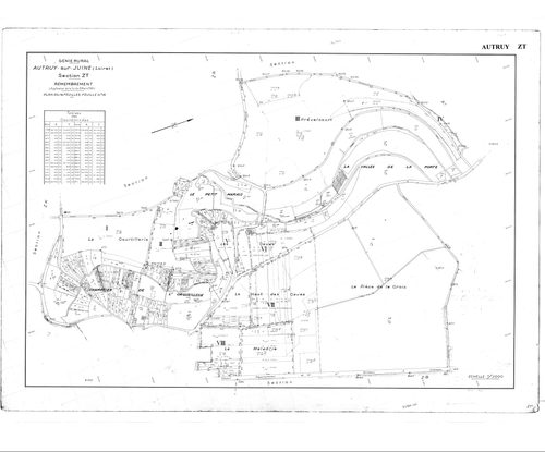 Autruy-sur-Juine - Sections