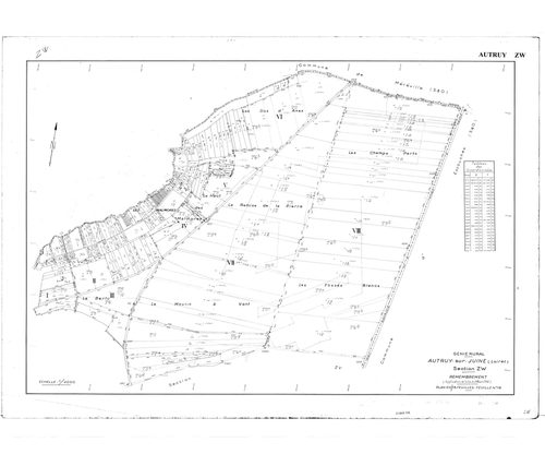 Autruy-sur-Juine - Sections