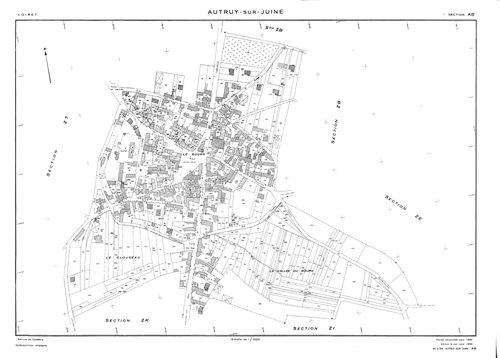 Autruy-sur-Juine - Sections