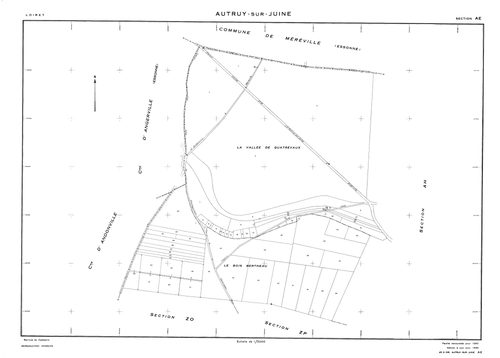 Autruy-sur-Juine - Sections