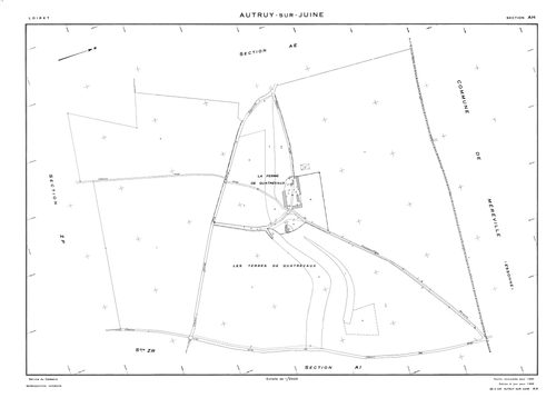 Autruy-sur-Juine - Sections