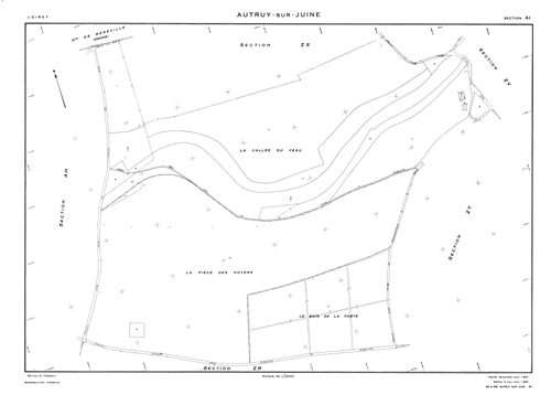 Autruy-sur-Juine - Sections