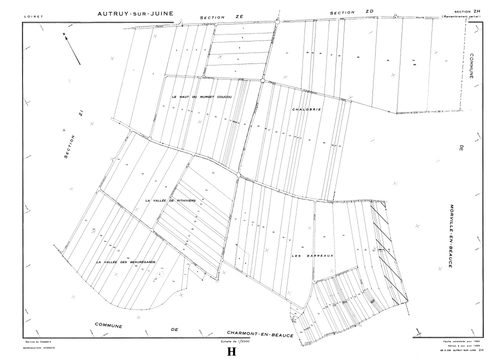 Autruy-sur-Juine - Sections