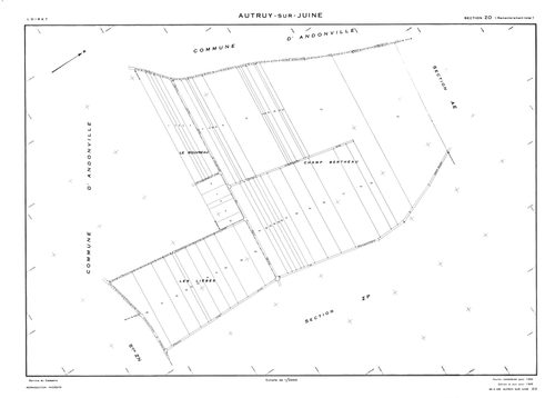 Autruy-sur-Juine - Sections