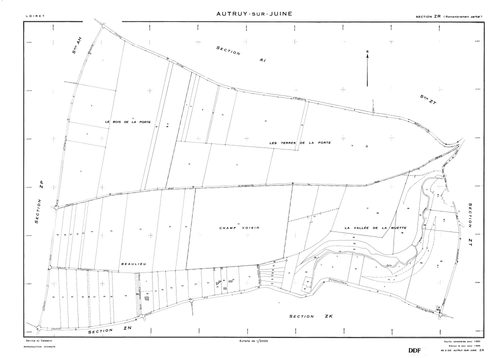 Autruy-sur-Juine - Sections