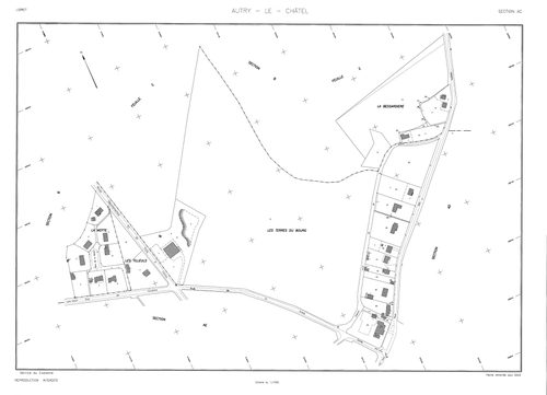 Autry-le-Châtel - Sections