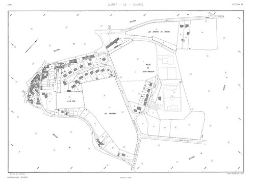 Autry-le-Châtel - Sections