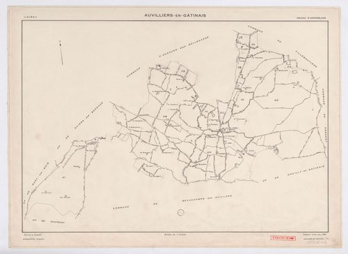 Auvilliers-en-Gâtinais - Tableau d'assemblage