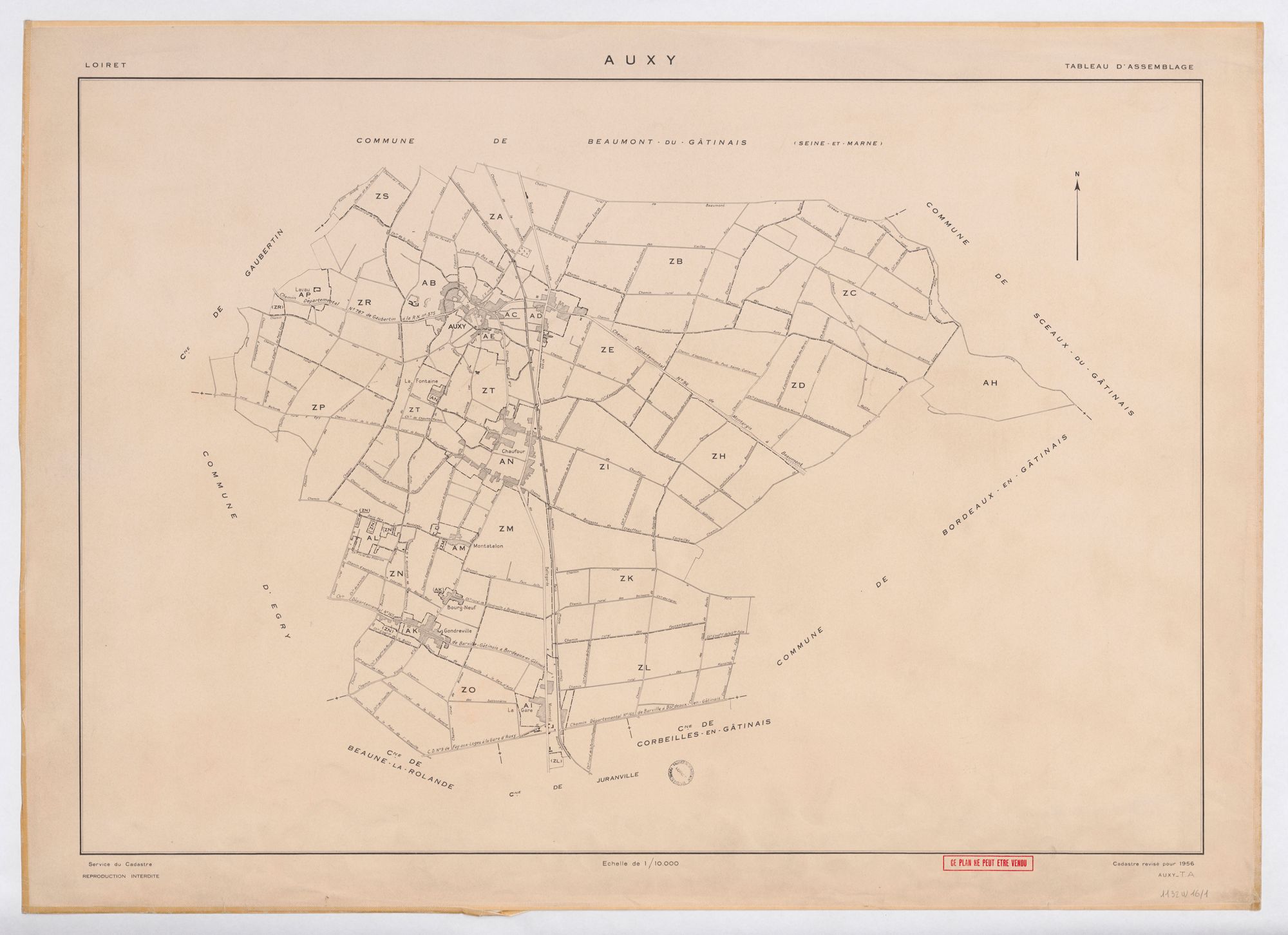 Auxy - Tableau d'assemblage