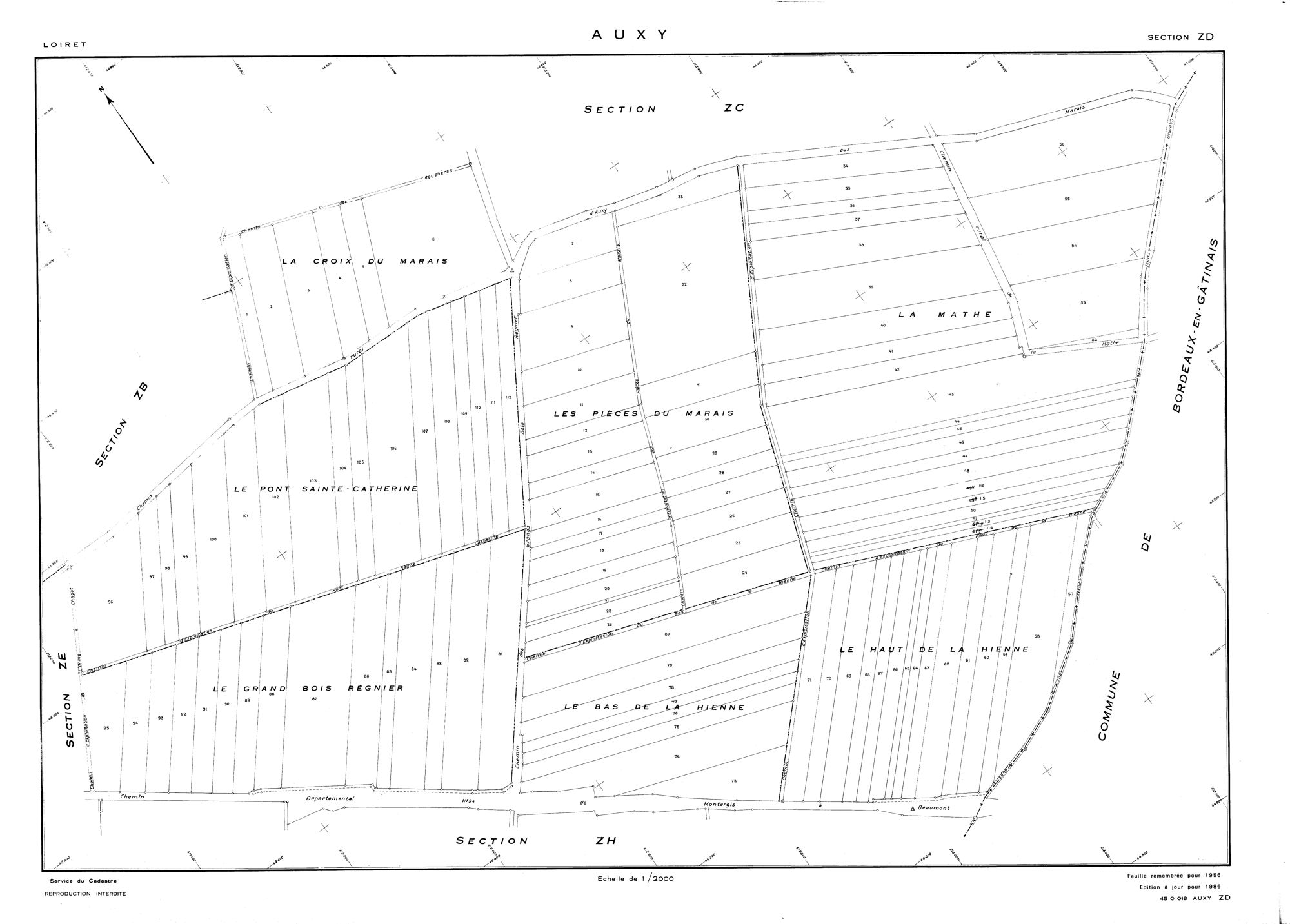 Auxy - Sections