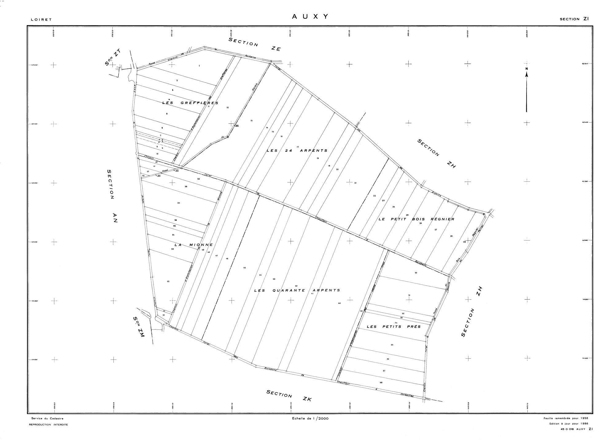 Auxy - Sections